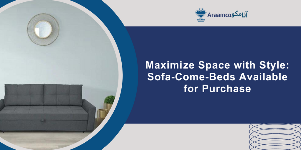 Maximize Space with Style: Sofa-Come-Beds Available for Purchase